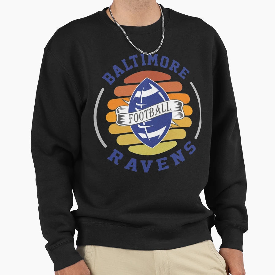 Art Baltimore Ravens Sweatshirt - Streetwear Style Men Women - T-Shirt, Sweatshirt, Hoodie