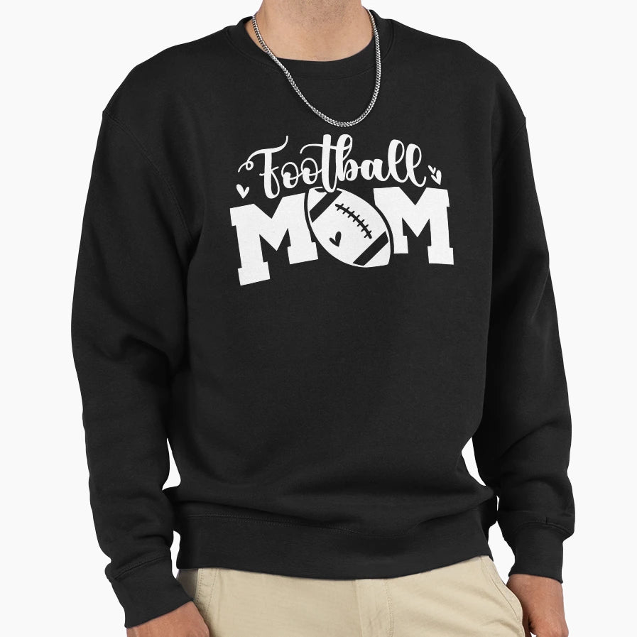 Funny Womens Game Day Football Mom Sweatshirt - Novelty Apparel Unisex - T-Shirt, Sweatshirt, Hoodie