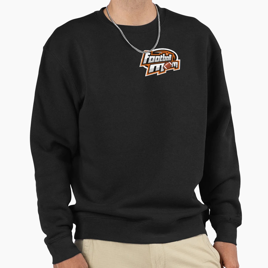 American Football Mom Logo Sweatshirt - Minimalist Print Unisex - T-Shirt, Sweatshirt, Hoodie