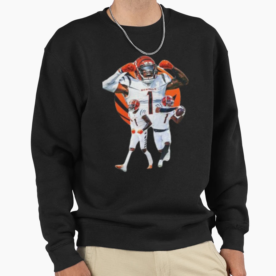 Jamar Chase Sweatshirt - Streetwear Style Unisex - T-Shirt, Sweatshirt, Hoodie