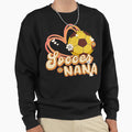 Floral Soccer Nana Sweatshirt - Minimalist Print Unisex - T-Shirt, Sweatshirt, Hoodie