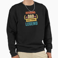 Husband Dad Fantasy Football Legend Sweatshirt - Graphic Print Men Women - T-Shirt, Sweatshirt, Hoodie