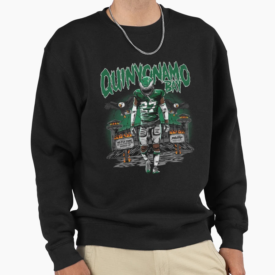 Quinyon Mitchell Quinyonamo Bay Sweatshirt - Graphic Print Unisex - T-Shirt, Sweatshirt, Hoodie