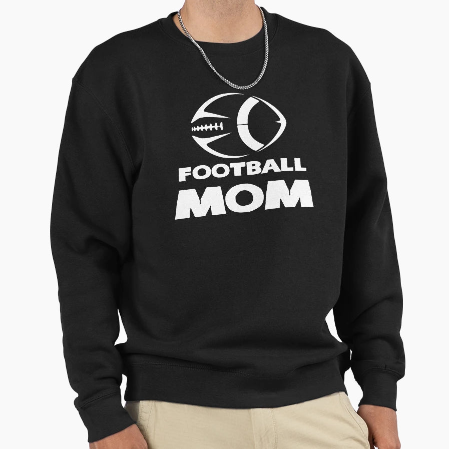 Football Mom Sweatshirt - Aesthetic Graphic for Adults - T-Shirt, Sweatshirt, Hoodie