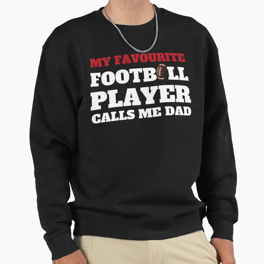 My Favourite Football Player Sweatshirt - Minimalist Print for Adults - T-Shirt, Sweatshirt, Hoodie