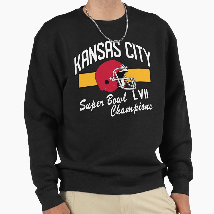 Kansas City Chiefs Super Bowl Sweatshirt - Casual Everyday Wear Men Women - T-Shirt, Sweatshirt, Hoodie
