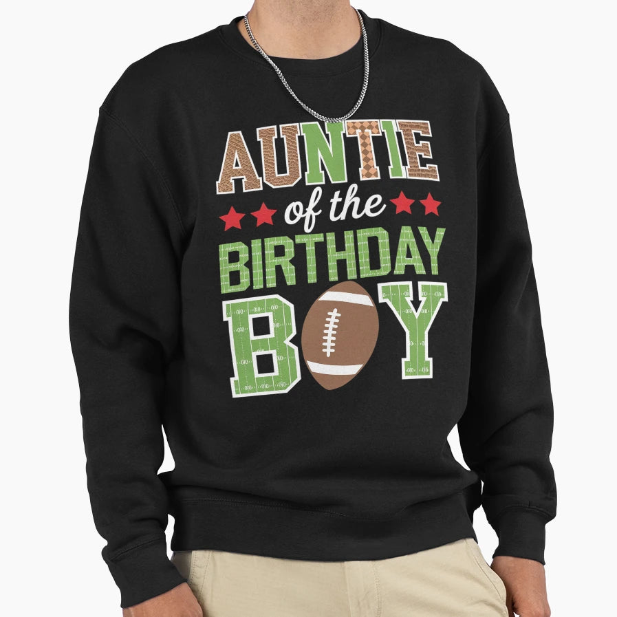 Auntie Birthday Family Party Sweatshirt - Streetwear Style for Adults - T-Shirt, Sweatshirt, Hoodie