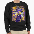 JJ Football Star Artwork Sweatshirt - Novelty Apparel for Adults - T-Shirt, Sweatshirt, Hoodie