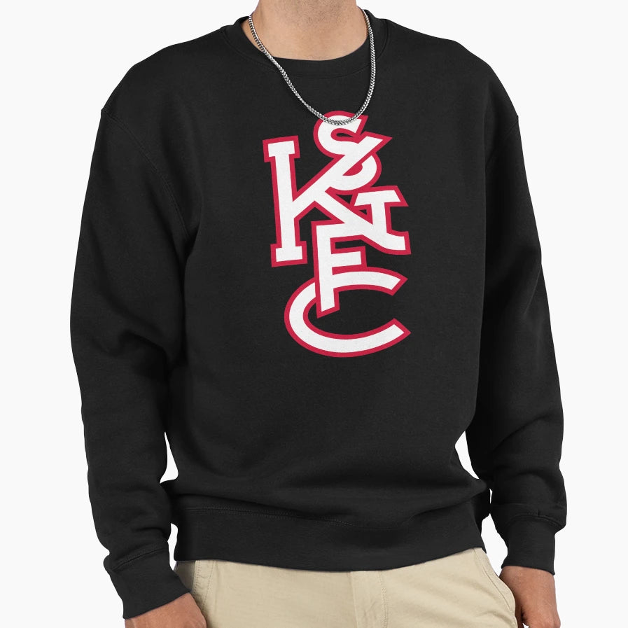 St Kilda Saints Monogram Sweatshirt - Custom Art Print for Adults - T-Shirt, Sweatshirt, Hoodie