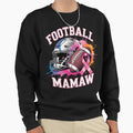 Football Support Breast Cancer Sweatshirt - Casual Everyday Wear for Adults - T-Shirt, Sweatshirt, Hoodie