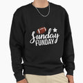 Sunday Football Funday Season Sweatshirt - Custom Art Print Men Women - T-Shirt, Sweatshirt, Hoodie