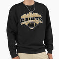 Saints Football Skyline Football Team Sweatshirt - Custom Art Print Unisex - T-Shirt, Sweatshirt, Hoodie
