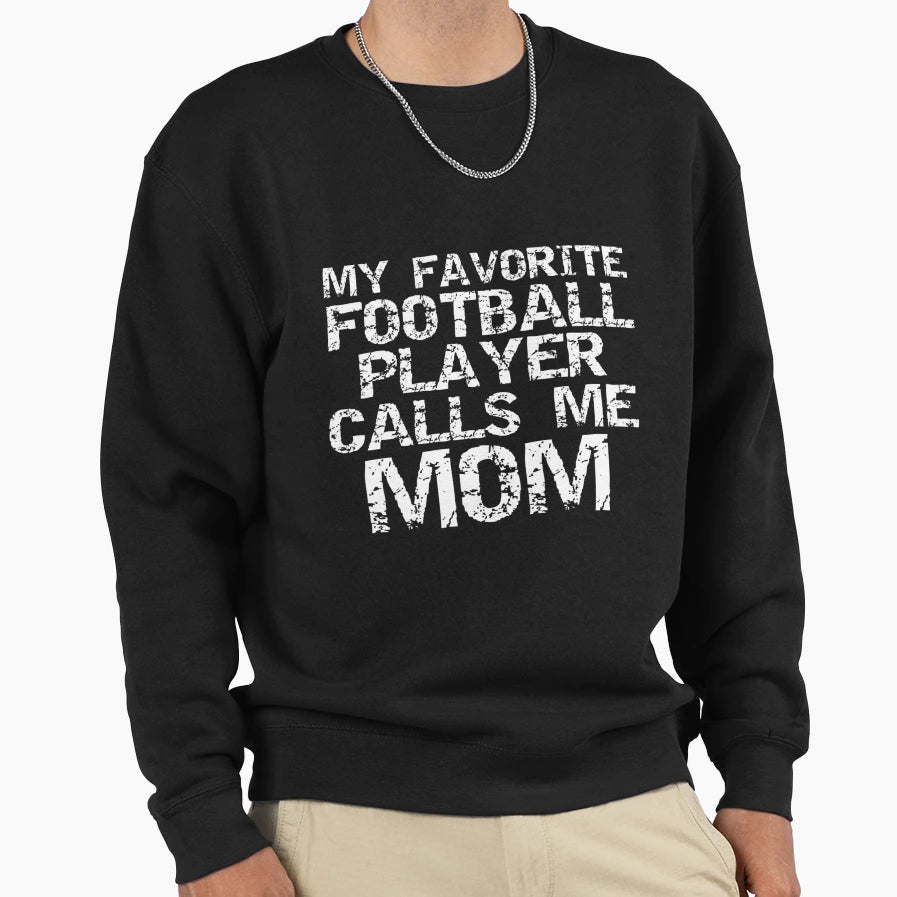 Sports Mother Gift My Favorite Sweatshirt - Minimalist Print Unisex - T-Shirt, Sweatshirt, Hoodie