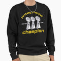 Fantasy Football Three Time Champion Sweatshirt - Novelty Apparel Unisex - T-Shirt, Sweatshirt, Hoodie