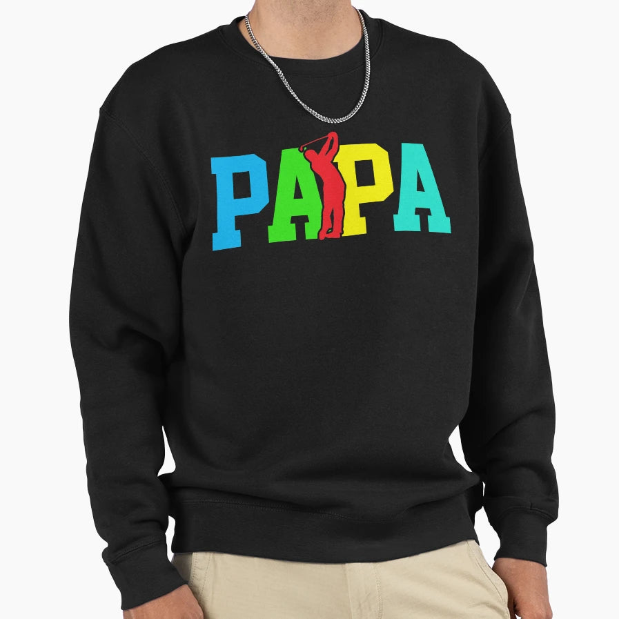 Golf Fathers Day Sweatshirt - Graphic Print for Adults - T-Shirt, Sweatshirt, Hoodie