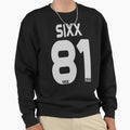 Motley Crue Nikki Sixx 1981 Sweatshirt - Novelty Apparel Unisex - T-Shirt, Sweatshirt, Hoodie