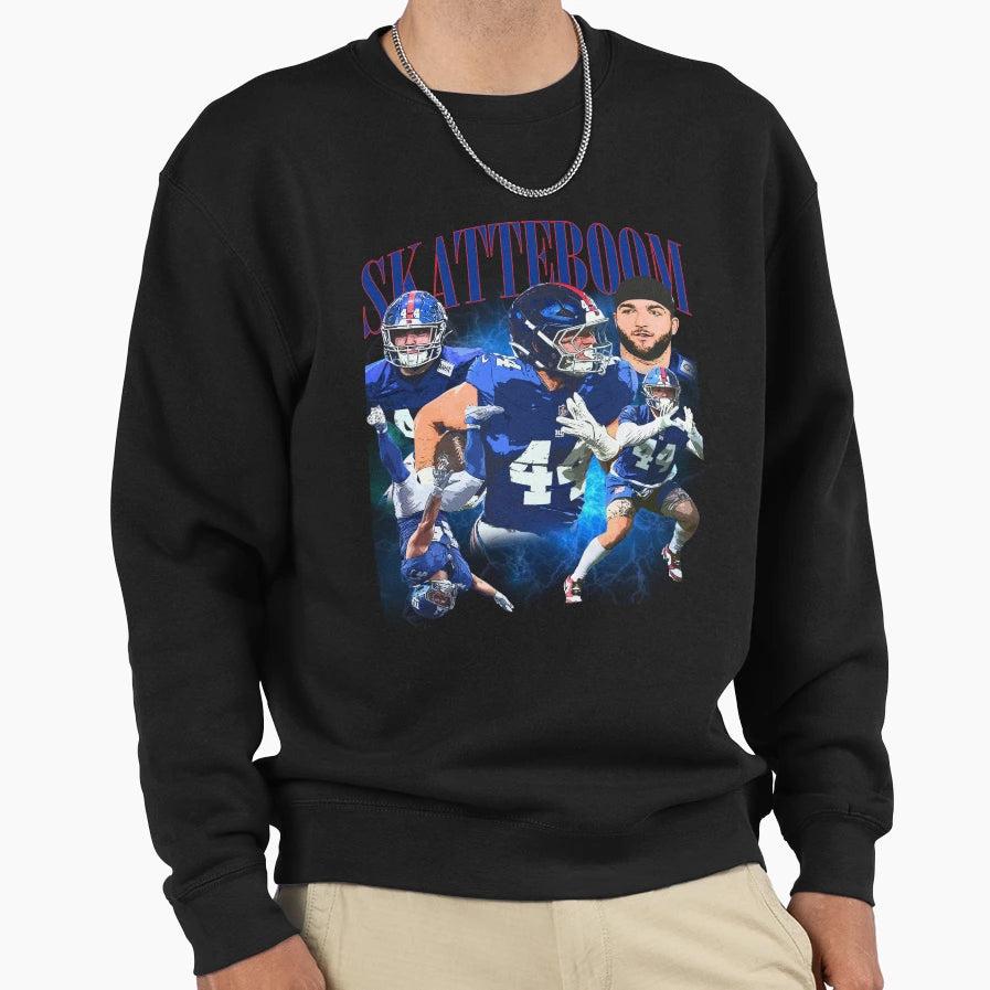 Cam Skattebo Skatteboom Ny Giants Sweatshirt - Streetwear Style for Adults - T-Shirt, Sweatshirt, Hoodie