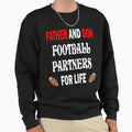 Born To Play Football Forced To Work Sweatshirt - Custom Art Print Unisex - T-Shirt, Sweatshirt, Hoodie