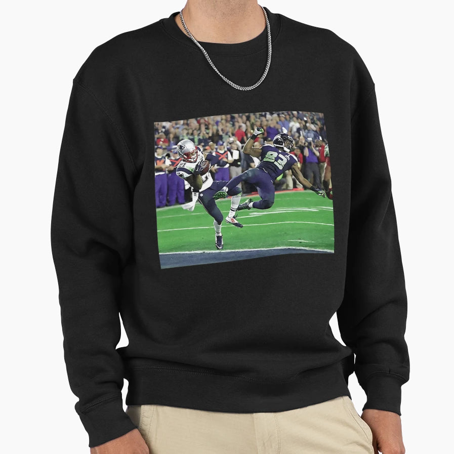Malcolm Butler Goal Line Sweatshirt - Casual Everyday Wear for Adults - T-Shirt, Sweatshirt, Hoodie