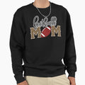 Football Mom Leopard Proud Womens T-Shirt - Custom Art Print Men Women - T-Shirt, Sweatshirt, Hoodie