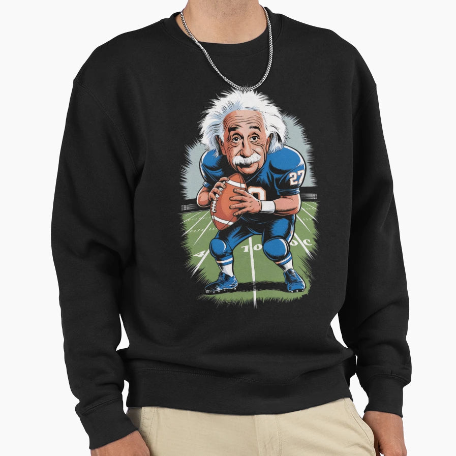 Albert Einstein Or Sketch Art Fans Sweatshirt - Trendy Graphic for Adults - T-Shirt, Sweatshirt, Hoodie