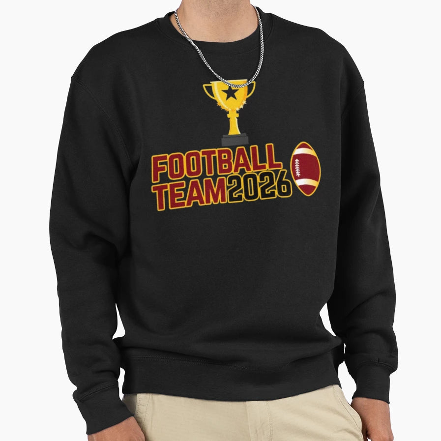 Washington Football Concept Art Sweatshirt - Fun Novelty Design for Adults - T-Shirt, Sweatshirt, Hoodie
