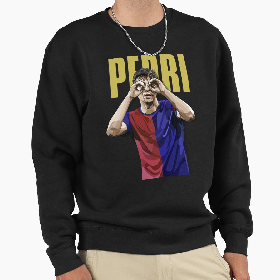 Pedri Gonzales Sweatshirt - Minimalist Print Unisex - T-Shirt, Sweatshirt, Hoodie