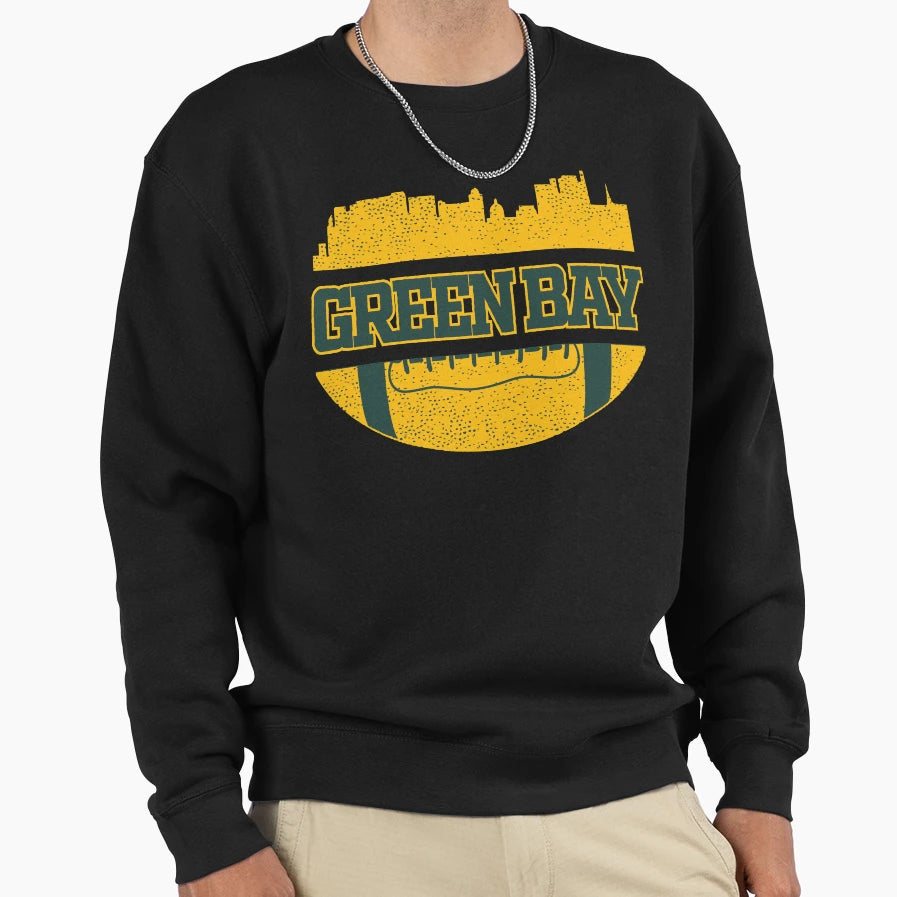 Packers Football Fan Green Bay Sweatshirt - Casual Everyday Wear Men Women - T-Shirt, Sweatshirt, Hoodie