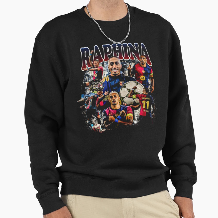 Raphinha Sweatshirt - Custom Art Print Men Women - T-Shirt, Sweatshirt, Hoodie