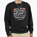 Football Flag Football Players Sweatshirt - Aesthetic Graphic Unisex - T-Shirt, Sweatshirt, Hoodie