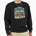 Super Bowl Snack Enthusiast Sweatshirt - Graphic Print Unisex - T-Shirt, Sweatshirt, Hoodie