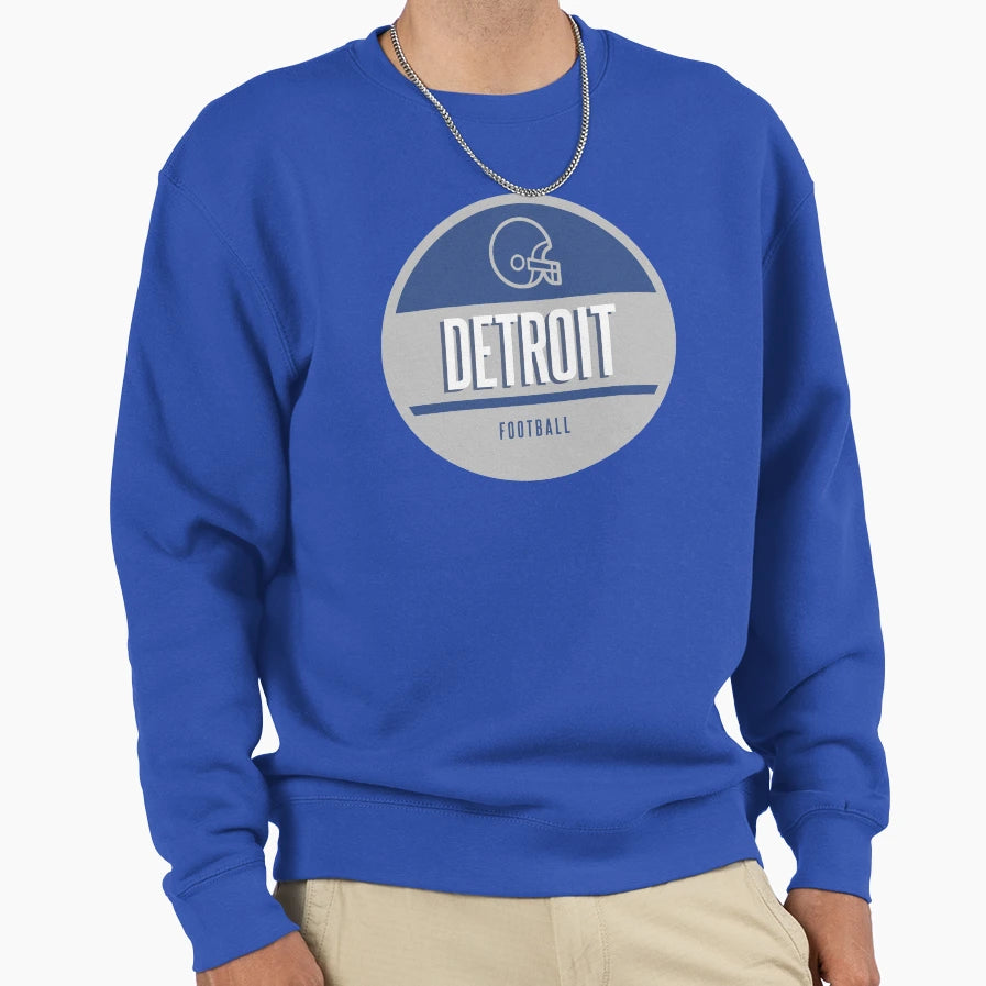 Detroit Football Sweatshirt - Streetwear Style for Adults - T-Shirt, Sweatshirt, Hoodie