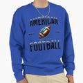 American Football Usa Sports Patriotic T-Shirt - Custom Art Print Unisex - T-Shirt, Sweatshirt, Hoodie