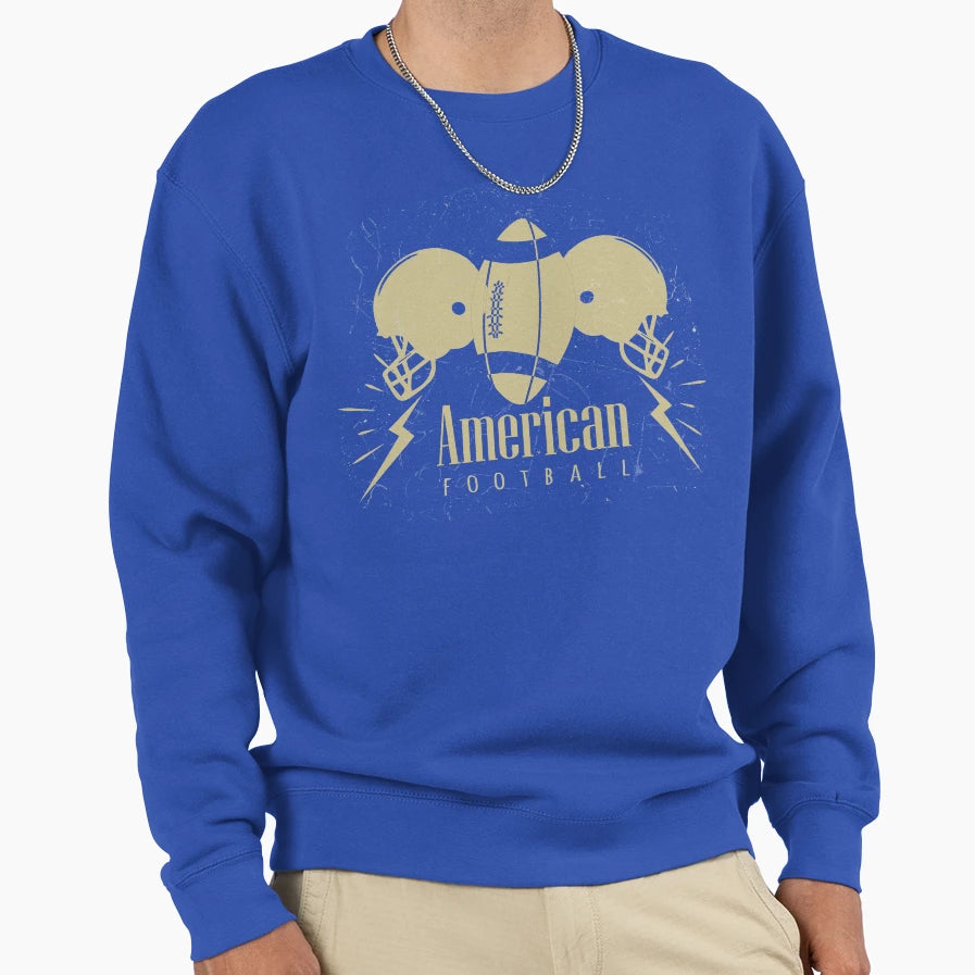 American Football Sweatshirt - Custom Art Print for Adults - T-Shirt, Sweatshirt, Hoodie