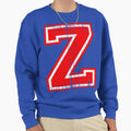 Big Red Letter Z Sweatshirt - Fun Novelty Design Men Women - T-Shirt, Sweatshirt, Hoodie