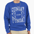 Sunday Funday Football Sweatshirt - Minimalist Print for Adults - T-Shirt, Sweatshirt, Hoodie