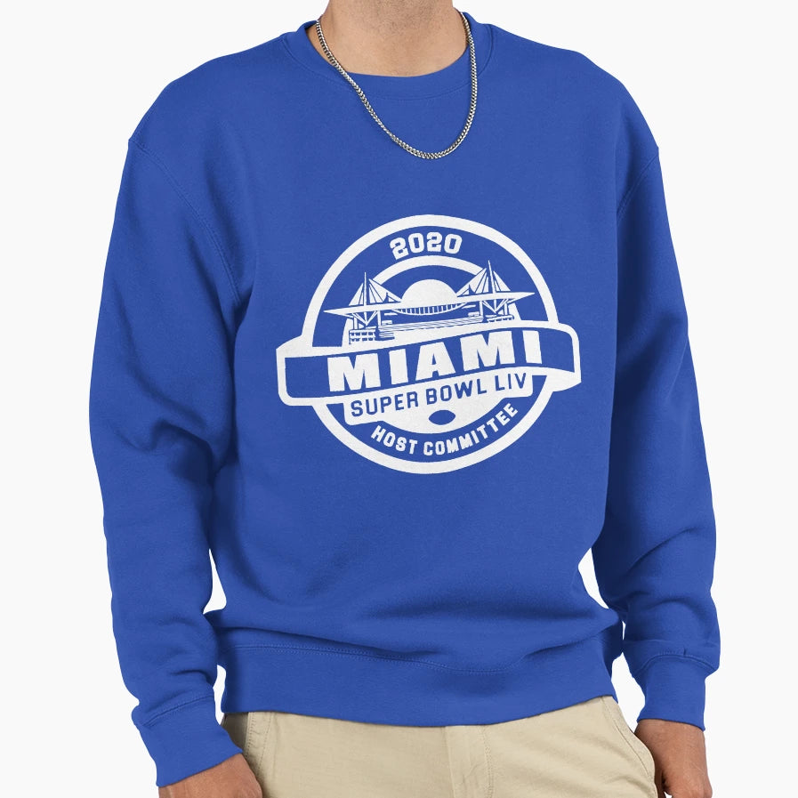 Superbowl 2020 Miami Sweatshirt - Graphic Print for Adults - T-Shirt, Sweatshirt, Hoodie