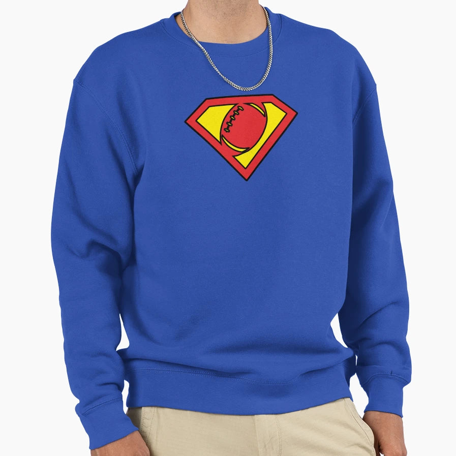 Super Rugby Football Super Bowl Sweatshirt - Minimalist Print Unisex - T-Shirt, Sweatshirt, Hoodie