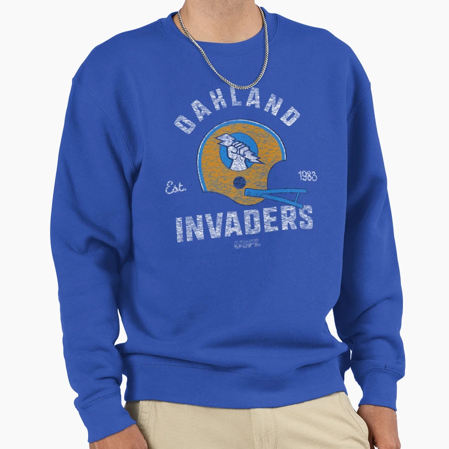 Defunct Series Oakland Invaders Sweatshirt - Streetwear Style Men Women - T-Shirt, Sweatshirt, Hoodie