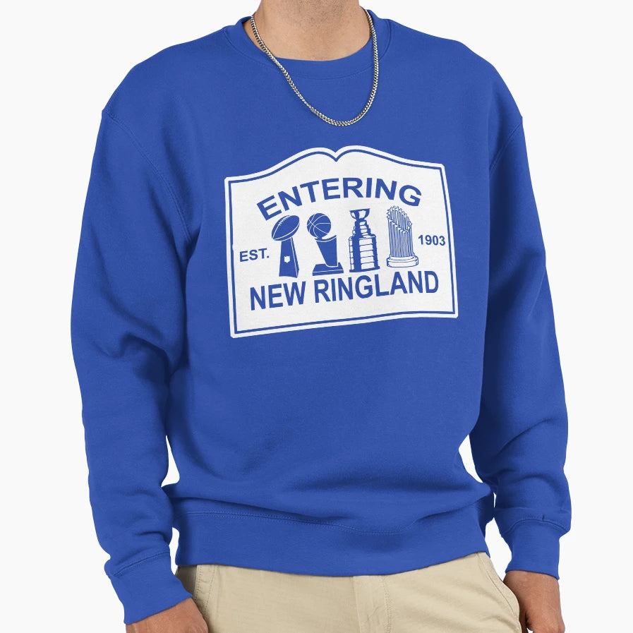 Entering New Ringland Sweatshirt - Novelty Apparel Men Women - T-Shirt, Sweatshirt, Hoodie