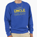 Best Uncle Galaxy Funny Uncle Gift Sweatshirt - Graphic Print for Adults - T-Shirt, Sweatshirt, Hoodie