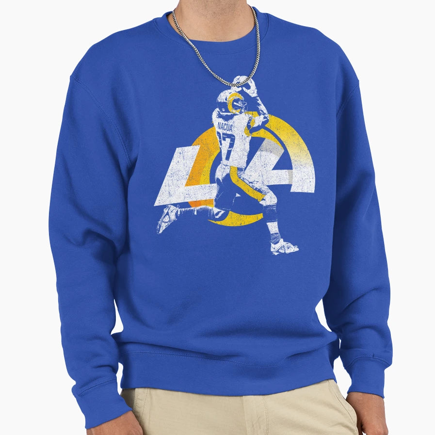 Puka Nacua Sweatshirt - Casual Everyday Wear Men Women - T-Shirt, Sweatshirt, Hoodie