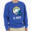 Los Angeles Chargers Tecmo Super Sweatshirt - Aesthetic Graphic Men Women - T-Shirt, Sweatshirt, Hoodie
