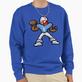 Megaman X Oilers Sweatshirt - Aesthetic Graphic Men Women - T-Shirt, Sweatshirt, Hoodie