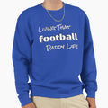 Living That Football Daddy Life T-Shirt - Novelty Apparel Men Women - T-Shirt, Sweatshirt, Hoodie
