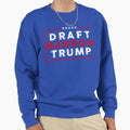 Draft Barron Trump Anti Maga Sweatshirt - Minimalist Print Men Women - T-Shirt, Sweatshirt, Hoodie