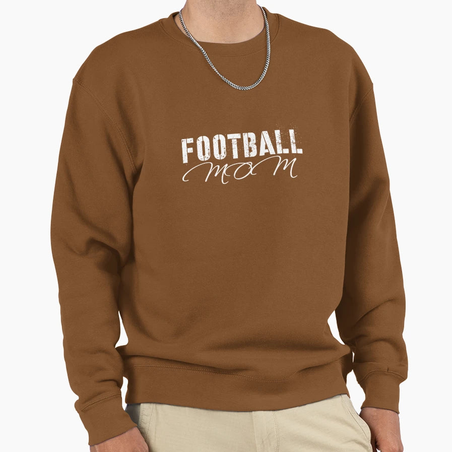 Football Mom Sweatshirt - Aesthetic Graphic for Adults - T-Shirt, Sweatshirt, Hoodie