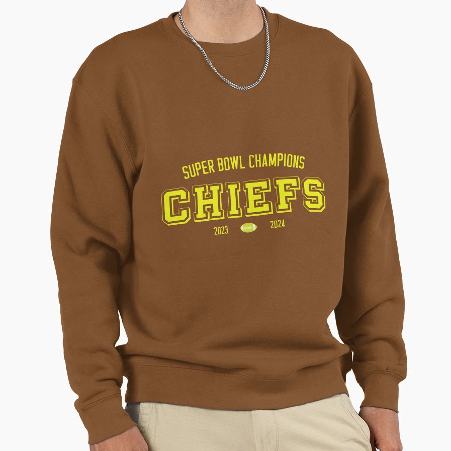 Chiefs Super Bowl 2024 Sweatshirt - Graphic Print Unisex - T-Shirt, Sweatshirt, Hoodie