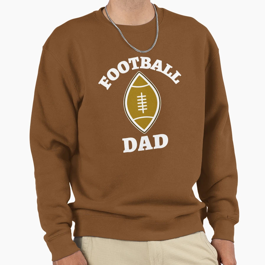 Football Lover Dad Sweatshirt - Streetwear Style Men Women - T-Shirt, Sweatshirt, Hoodie