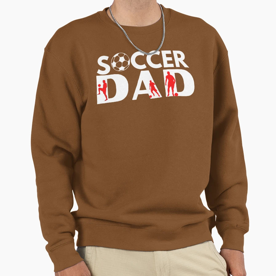 Soccer Dad Sweatshirt - Trendy Graphic for Adults - T-Shirt, Sweatshirt, Hoodie